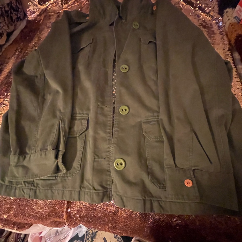 Old Navy Olive Green Women's Jacket Size 3X
